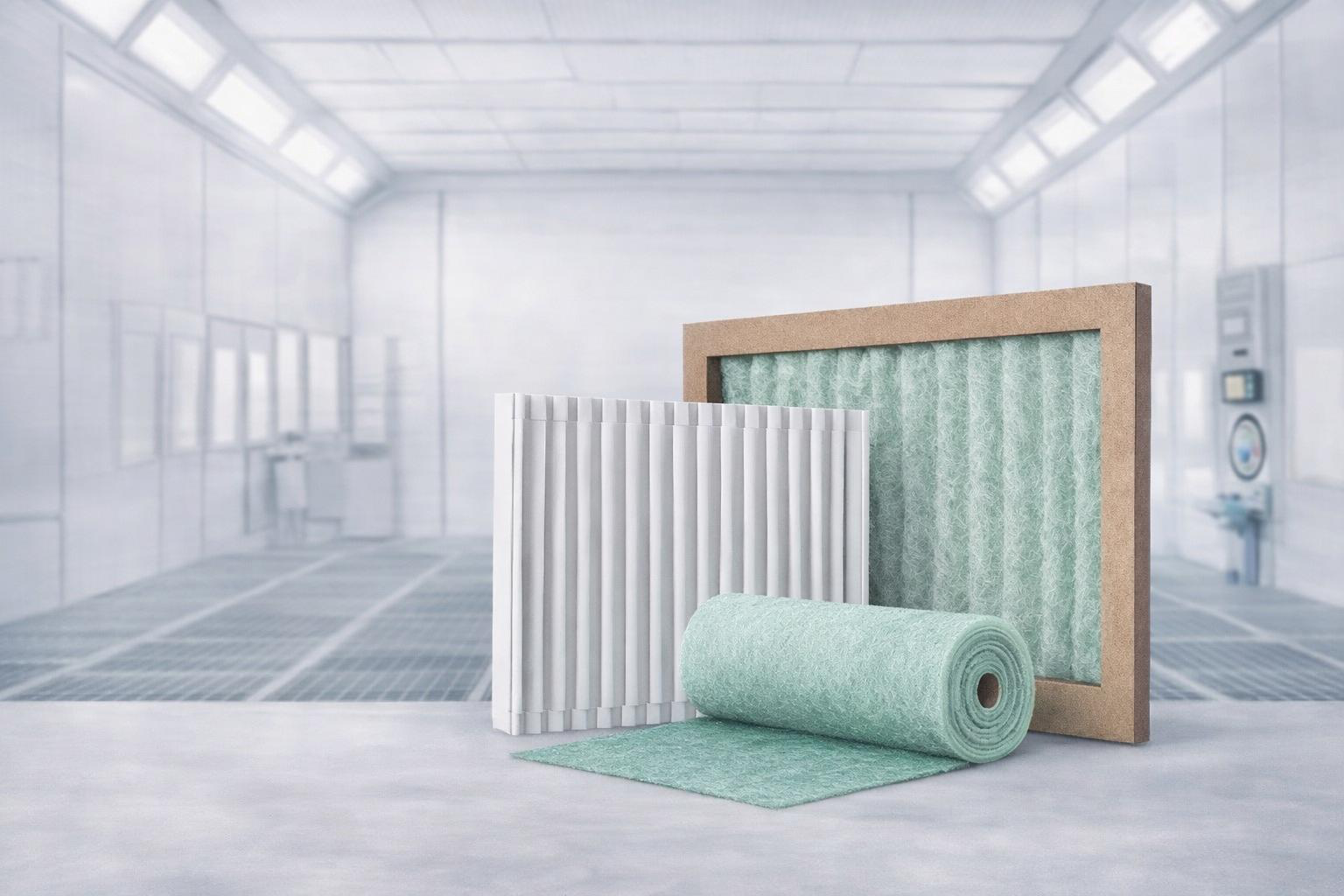 Filtros para cabina de pintura industrial y cabinas de pintura profesionales